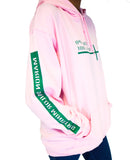 Pink and Green 100% Favor Hoodie